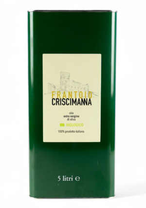 Biologico - Olio extra vergine di oliva italiano in lattina