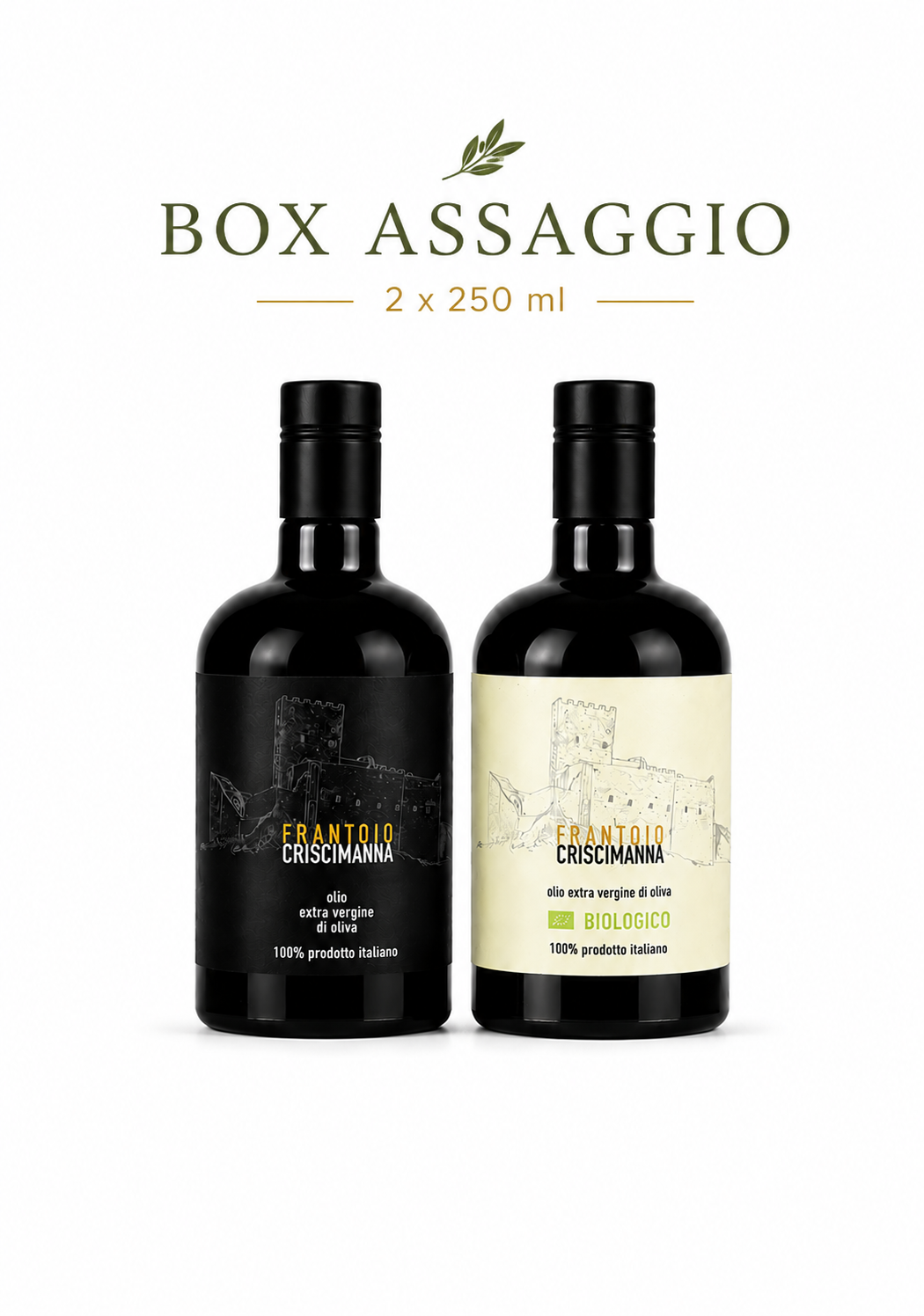Box Assaggio Frantoio Criscimanna – Blend Tradizionale e Biologico